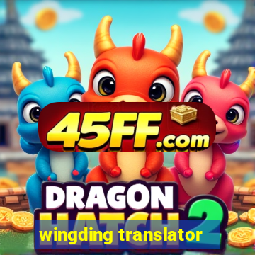 wingding translator